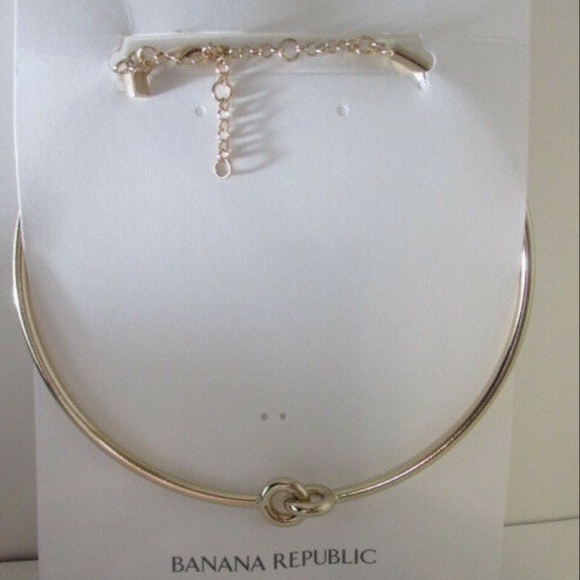 Banana Republic Jewelry - BANANA REPUBLIC NAUTICAL KNOT CHOCKER  NECKLACE